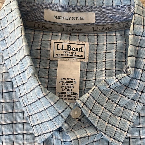 Like NEW Men’s plaid shirt from LL Bean - Picture 3 of 4